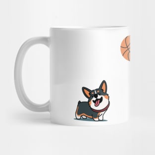 Corgis basketball Mug